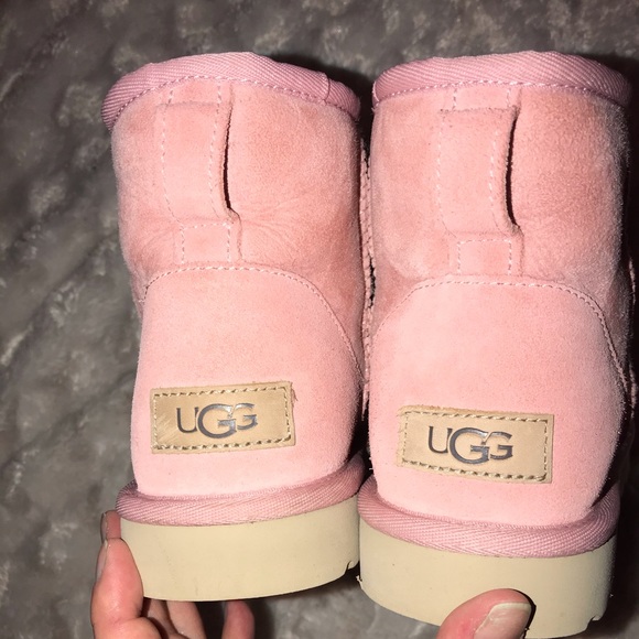blush pink uggs